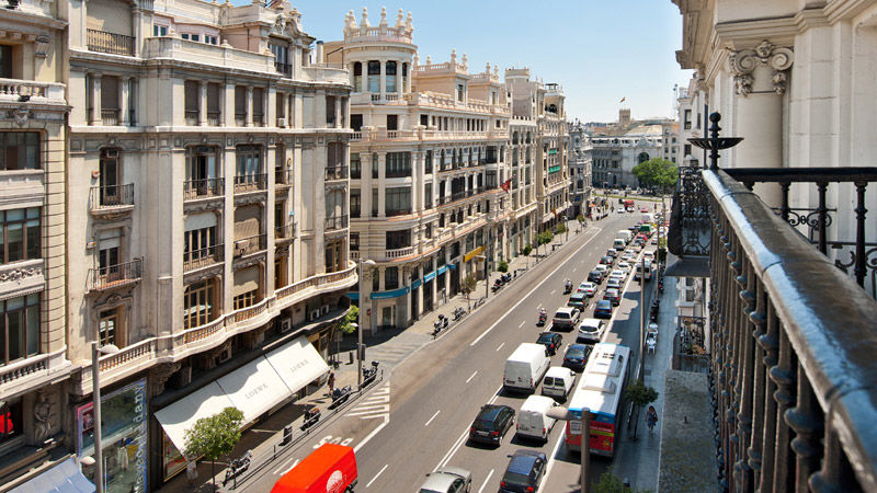 Готель Catalonia Gran Via Мадрид Екстер'єр фото
